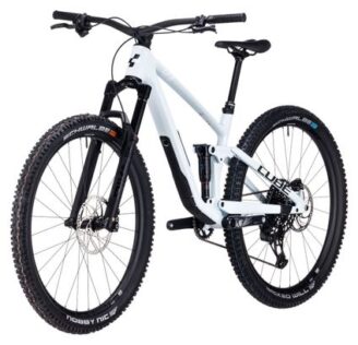 VTT Tout-Suspendu Cube Stereo One44 C:68X SLX Sram GX Eagle AXS 12V 29'' Blanc Bleu Frost