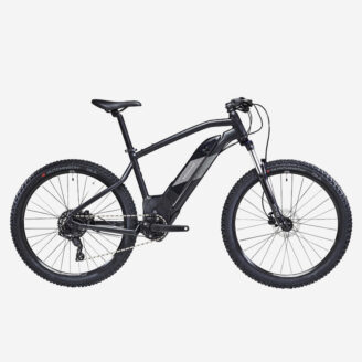 Vélo VTT électrique semi-rigide 27,5" - Rockrider  E-ST 500 NOIR